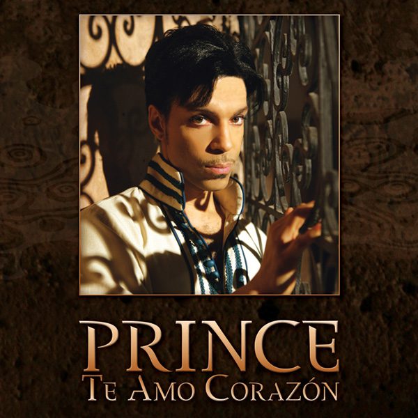 Prince Te Amo Corazon CD Single package design